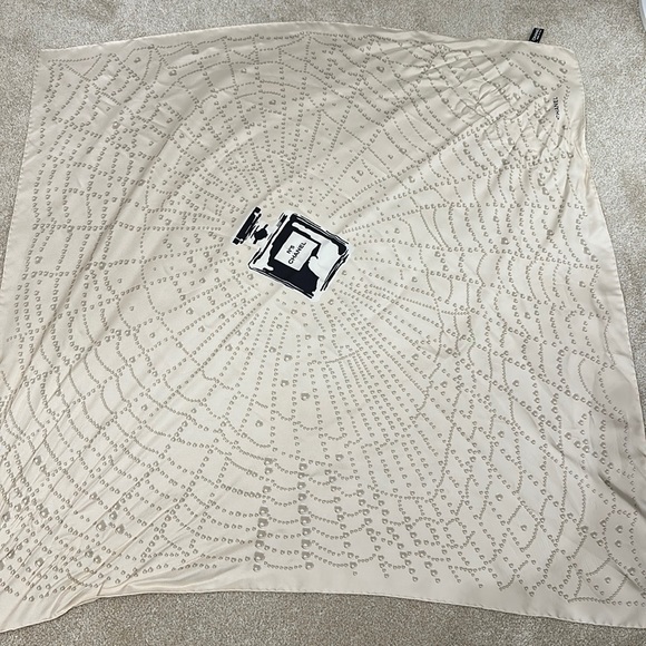 Chanel Silk Chanel No 5 Scarf - Picture 1 of 7